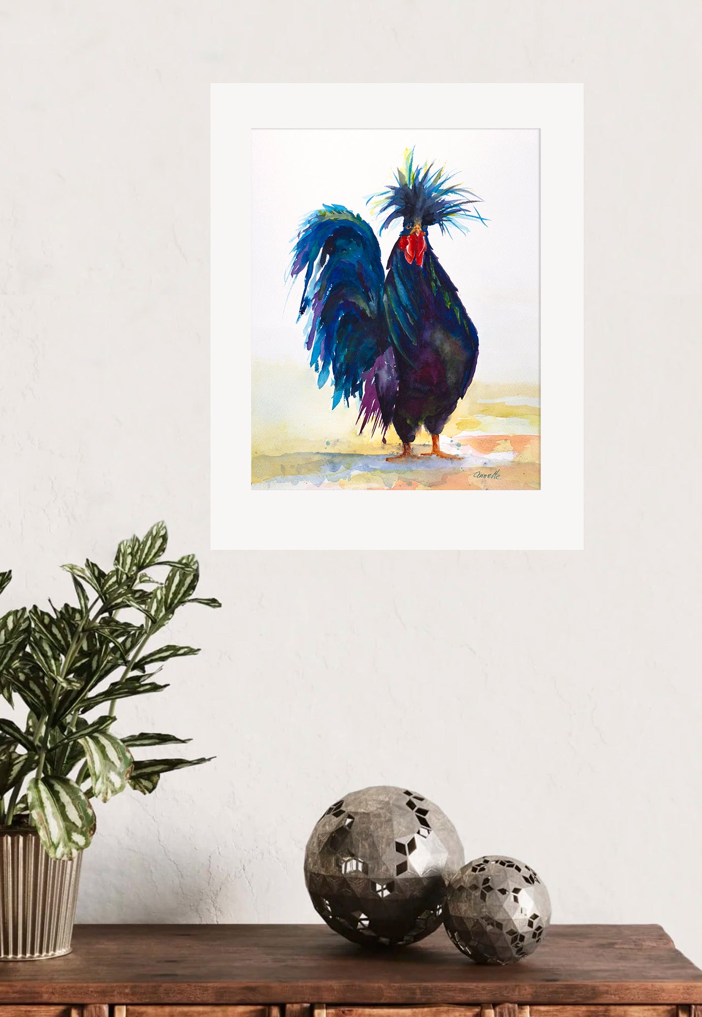 Black Rooster