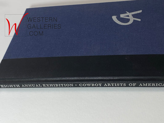 Book: 1973 Cowboy Artists of America Signed Fred Harman - CAA Personal Book LE 1st Ed