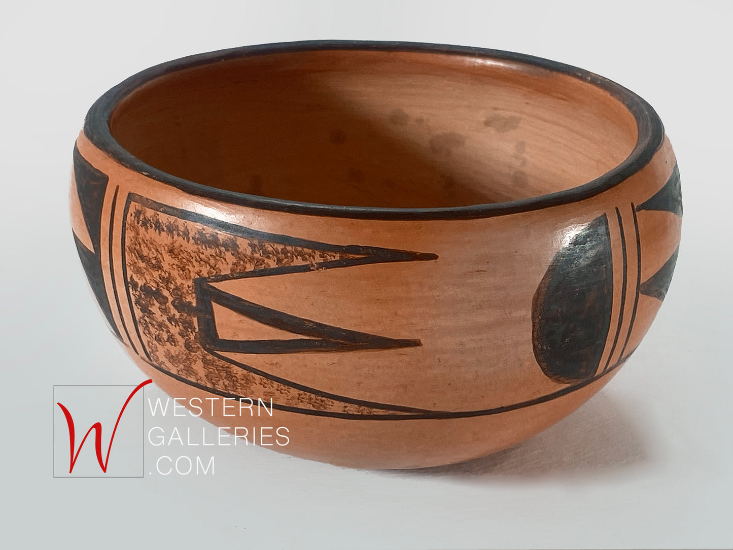 Pottery: Vintage Traditional Hopi Native American Small Bowl