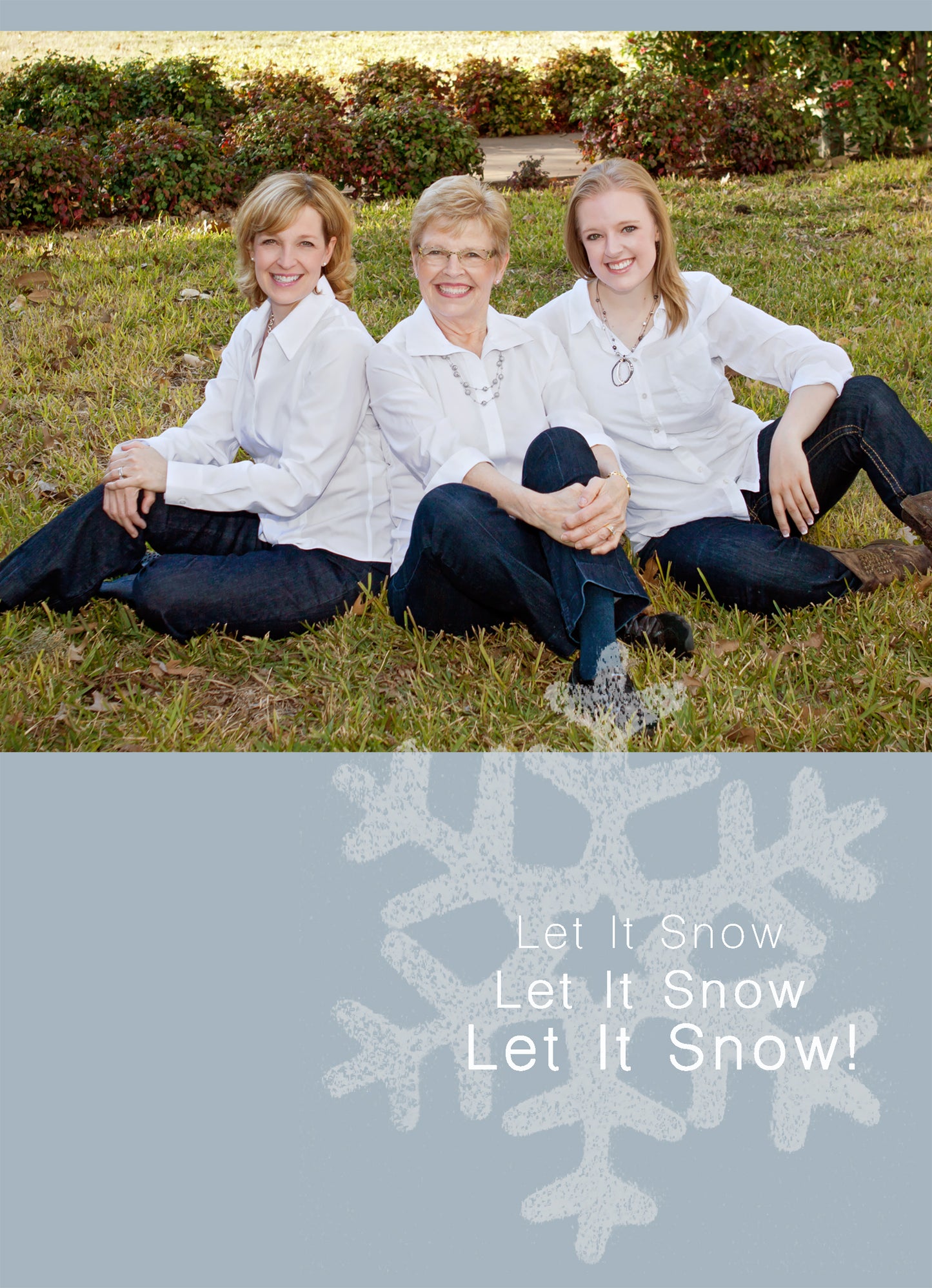 Download:  Let It Snow JPEG, .PSD Print Your Own Cards