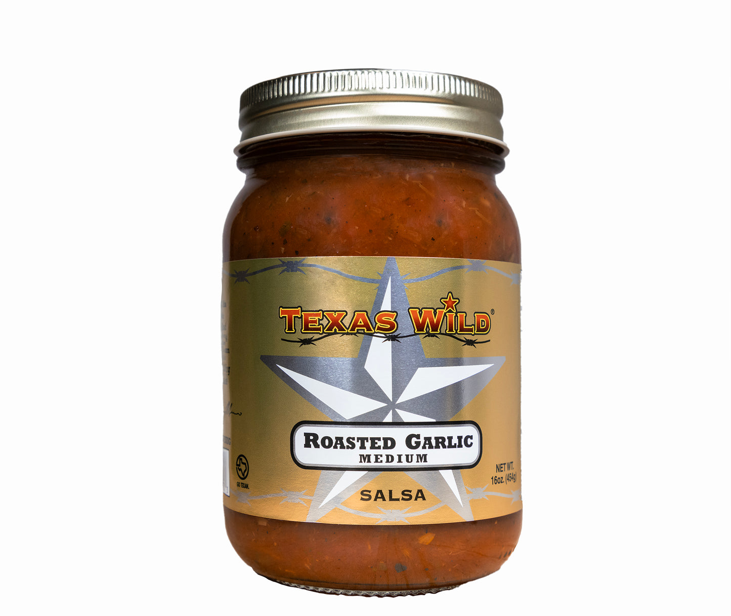 Salsa: Roasted Garlic Medium by Texas Wild®