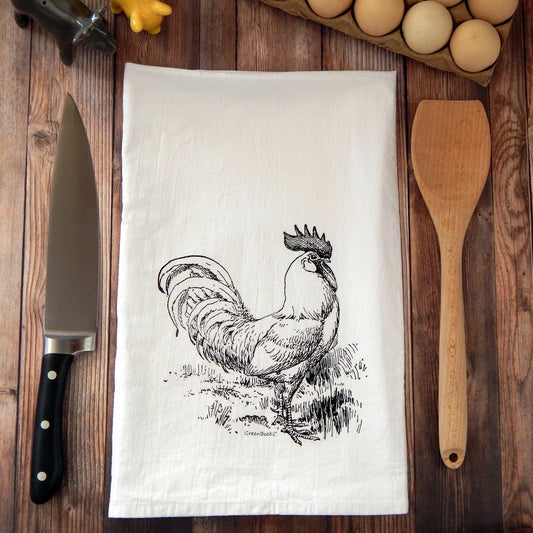 Tea Towel: Chicken Rooster Kitchen NEW