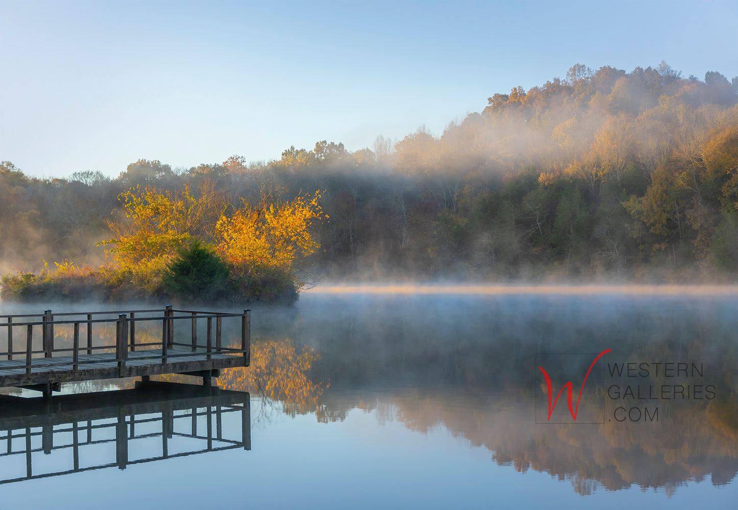 Tennessee Fall Lake Reflections