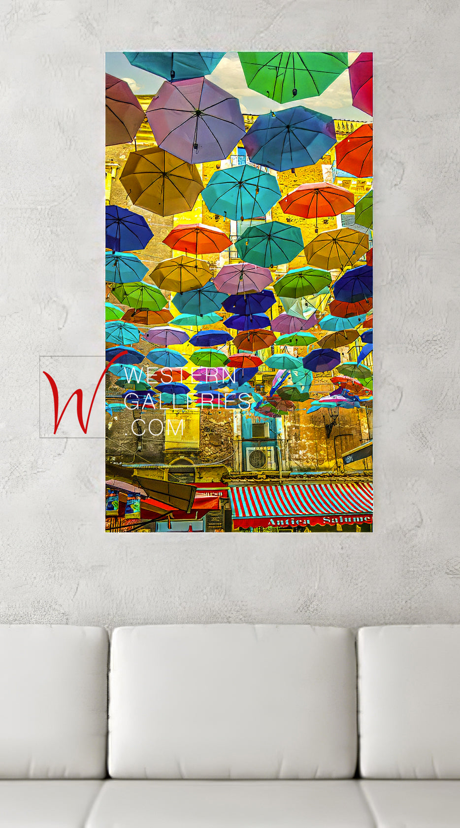 Umbrellas in Catania Italy