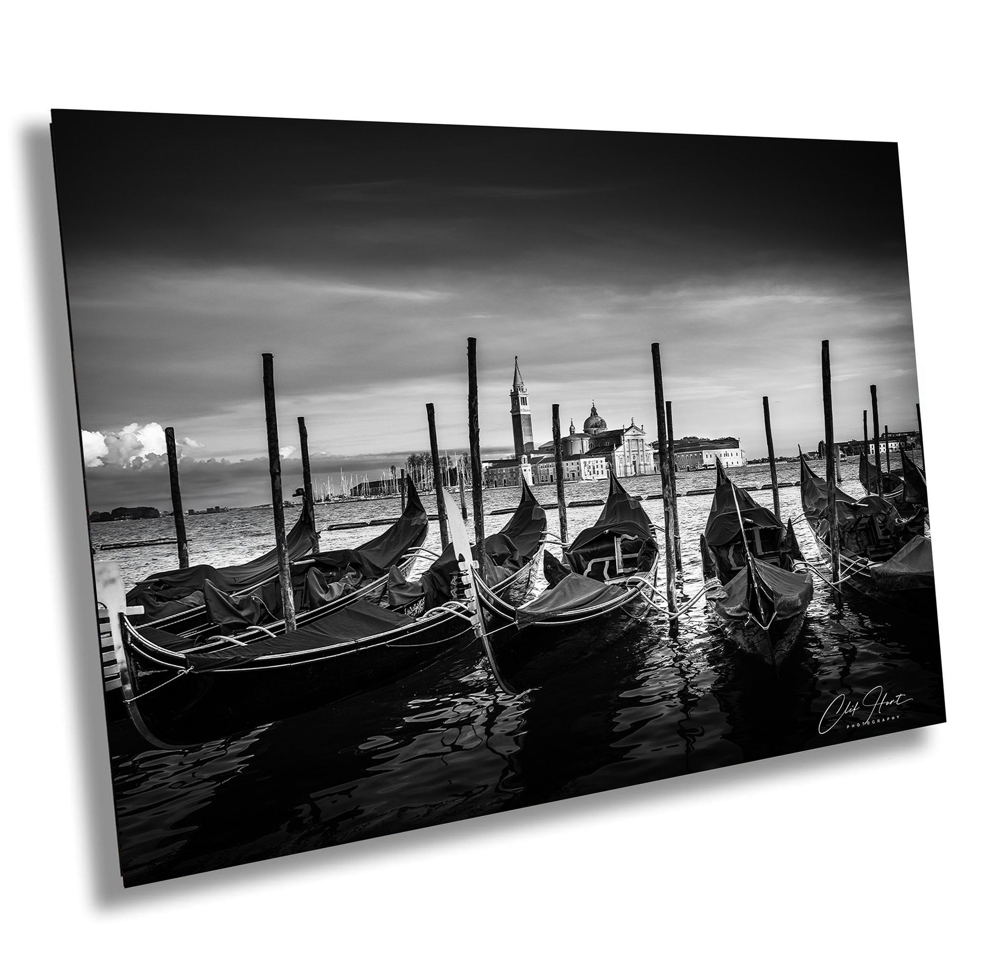 Venice Gondolas Grand Canal Italy fine art print by guest artist Clif Hunt | Western Galleries