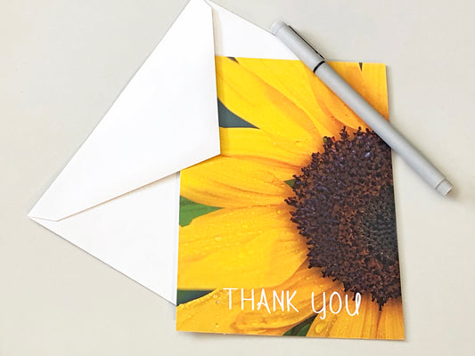 5x7 Cards: Sunflower Beauty (options)