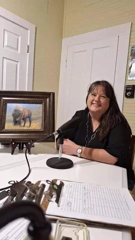 WG Artist Kathy Weigand Invited Radio Interview by Trish @ KNAF  8.29.23