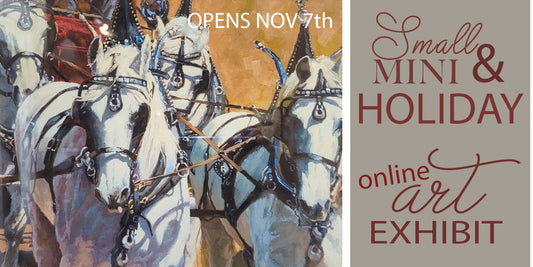 2025 Small & Mini Annual Online Holiday Art Exhibit