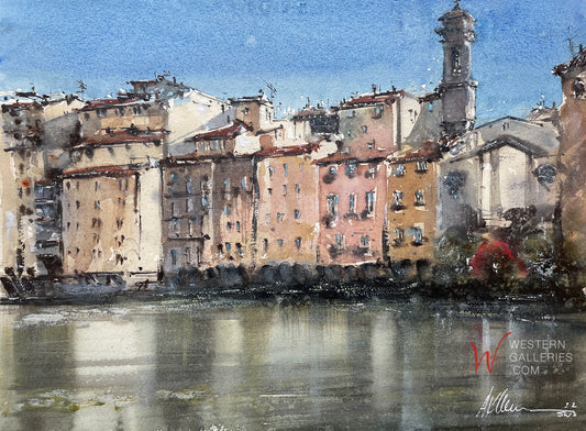 Arno River Tuscany Italy