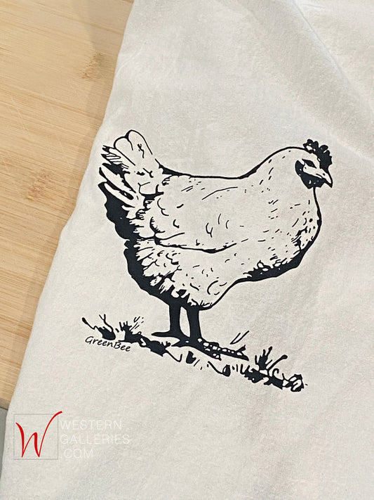 Tea Towel: Chicken Hen