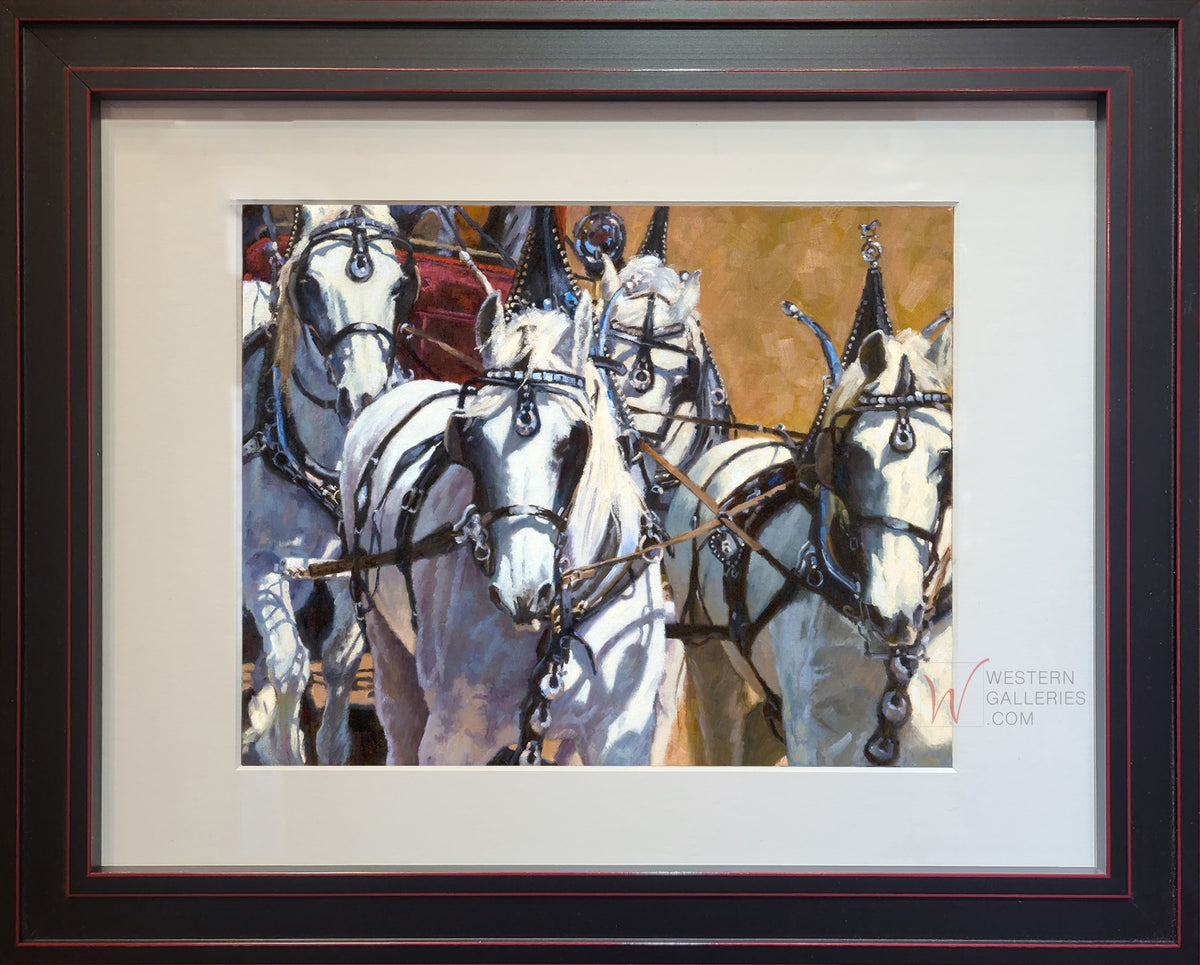 Four Of A Kind Print by Susan Hackney | Western Galleries