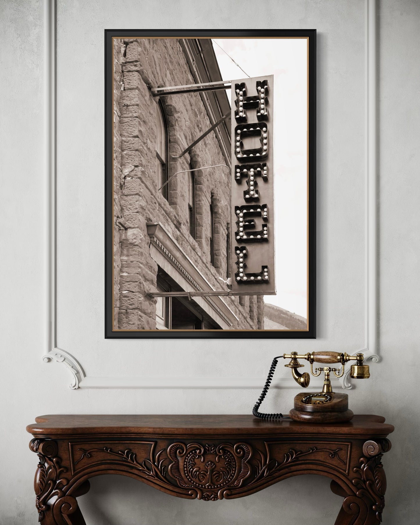 Vintage Hotel Sign