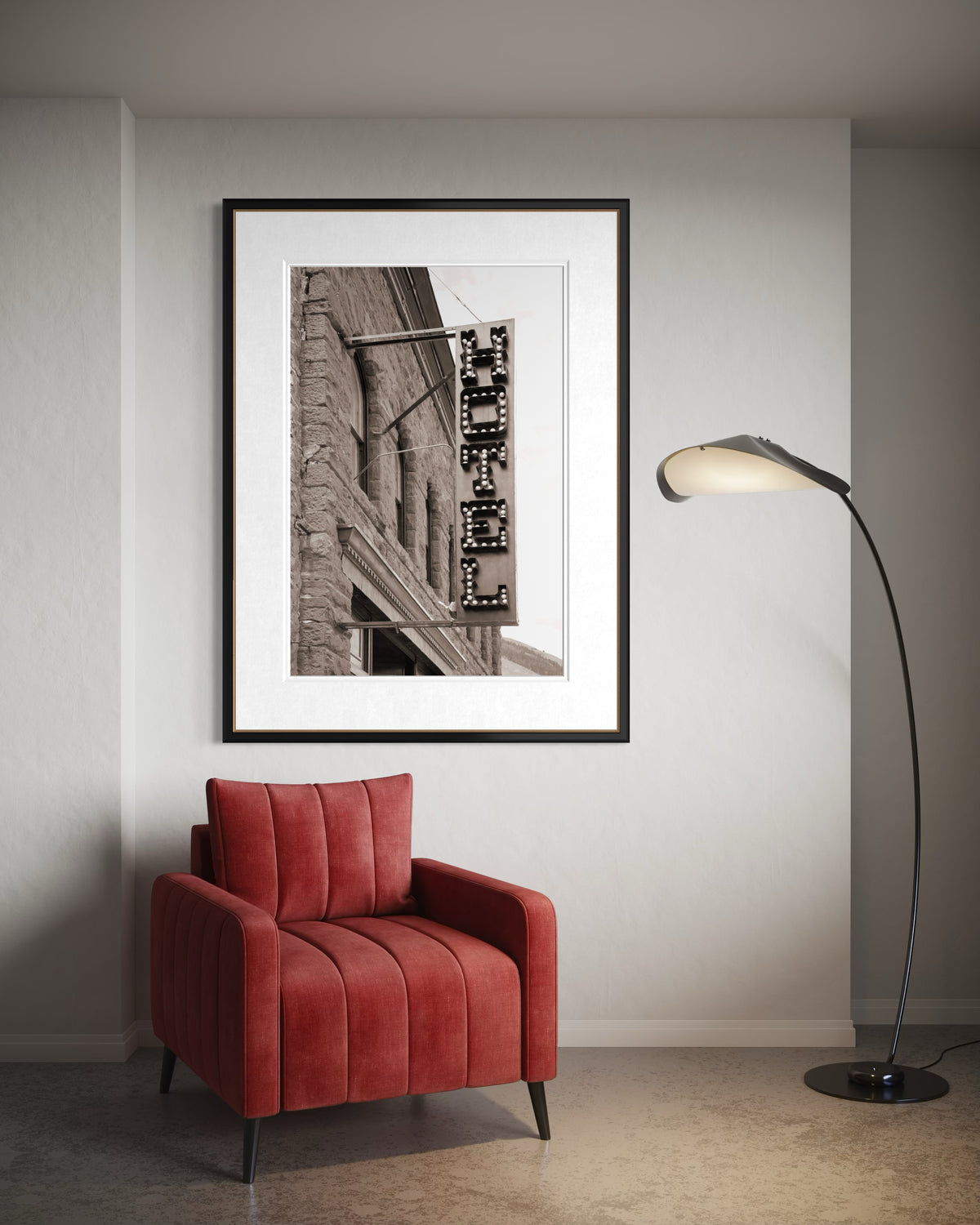 Vintage Hotel Sign