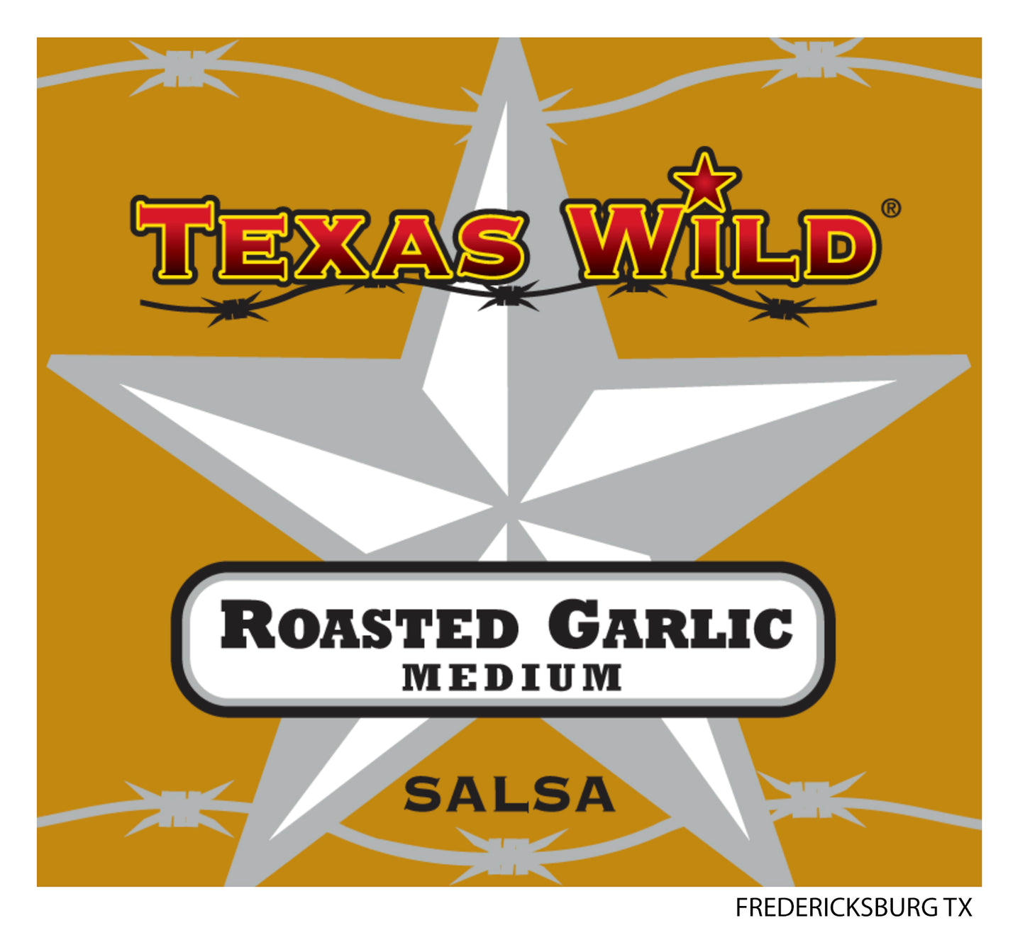 Medium Roasted Garlic Salsa by Texas Wild®  NEW