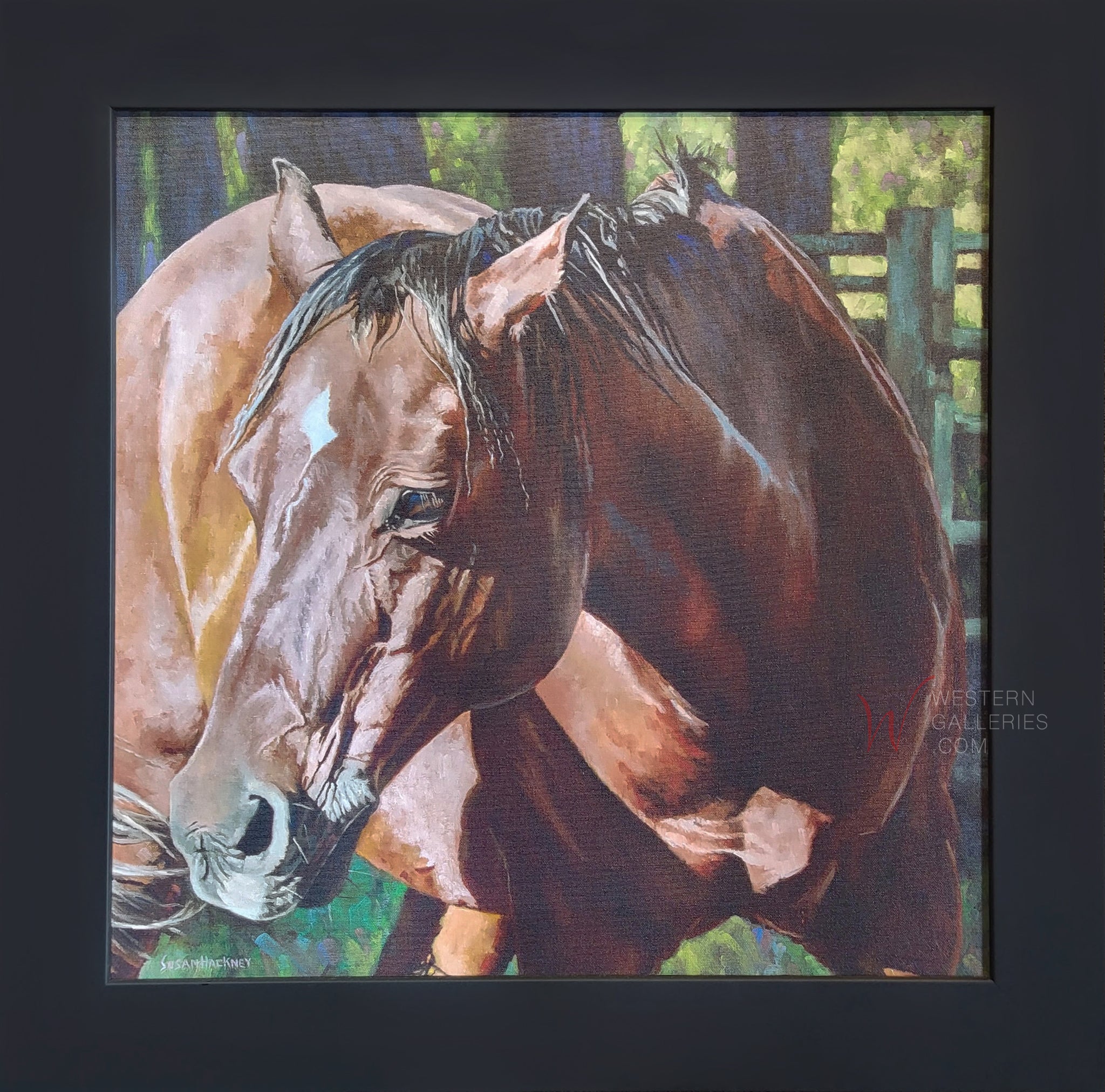 Range Life Equals Bad Hair Day Print by Susan Hackney | Western Galleries