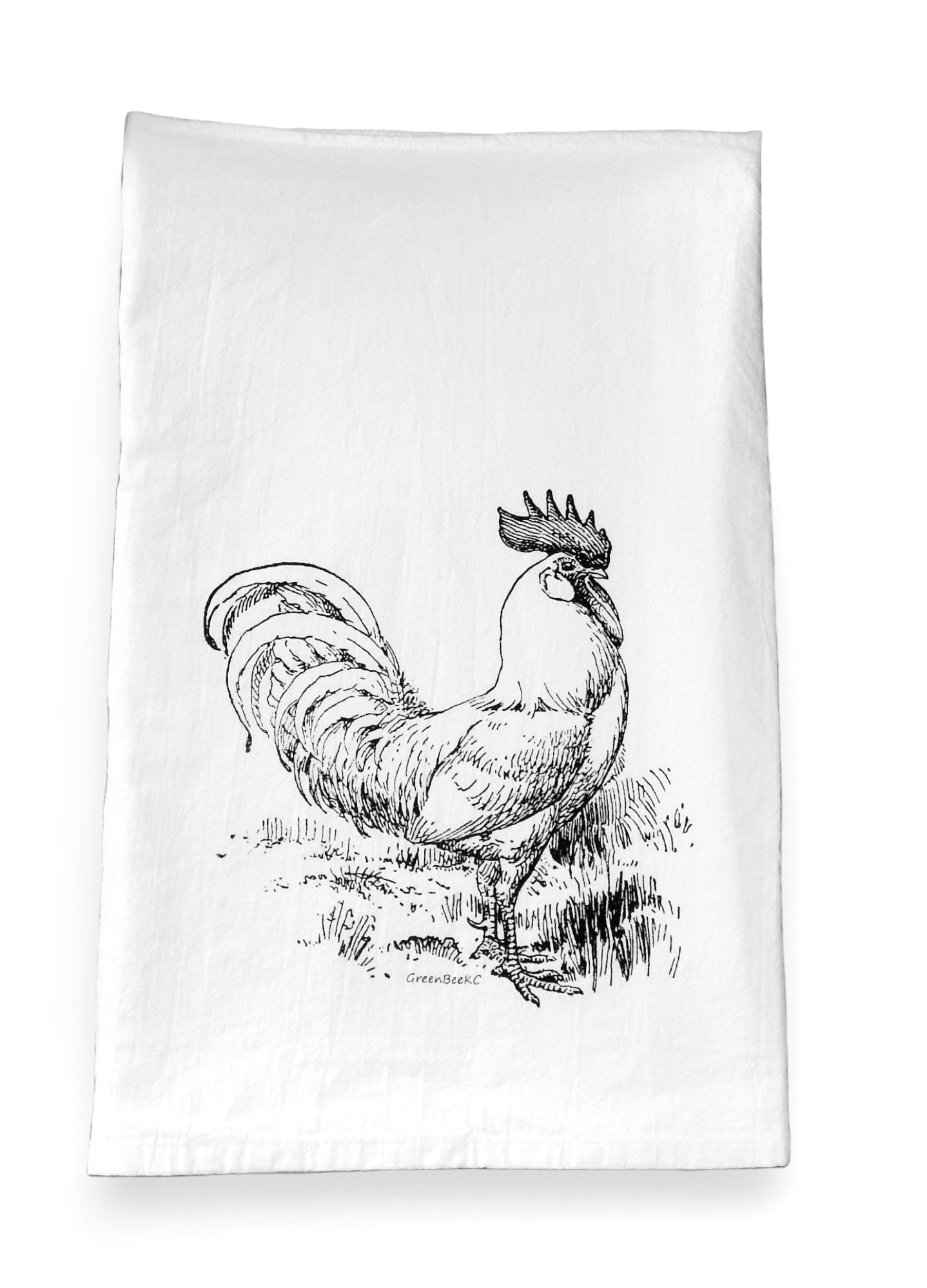 Rooster Chicken Tea Towel NEW