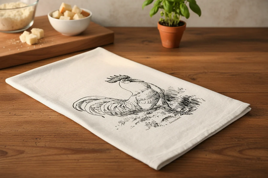 Tea Towel: Chicken Rooster Kitchen NEW