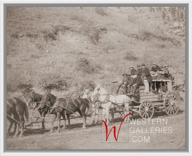 Vintage | Last Stagecoach Ride, Deadwood South Dakota